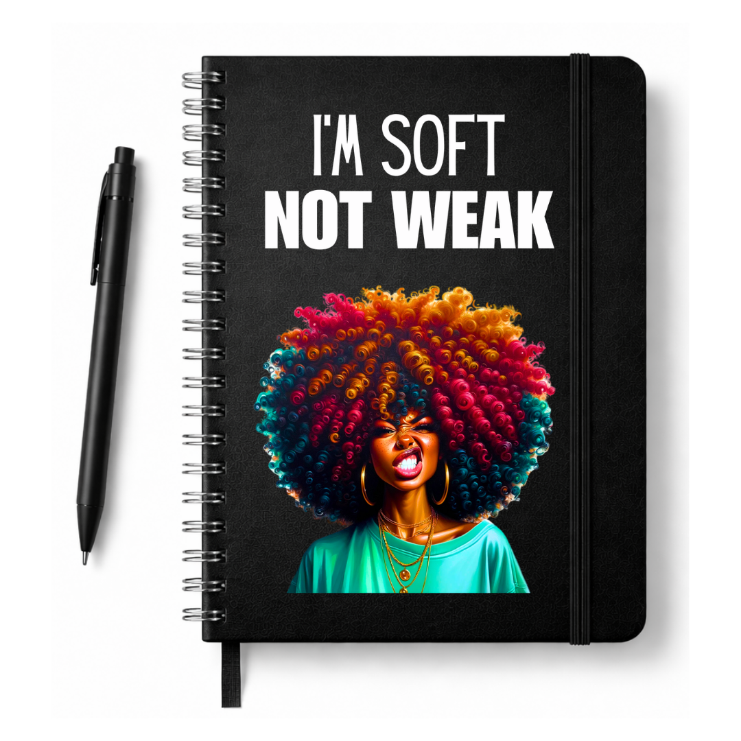 I'm Soft, Not Weak UVDTF Journal Decal