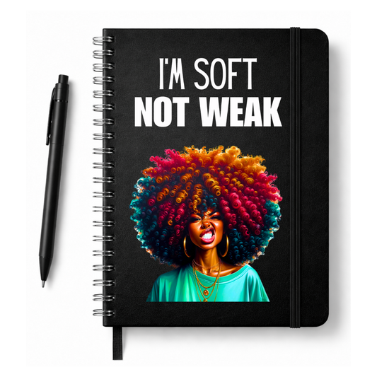I'm Soft, Not Weak UVDTF Journal Decal