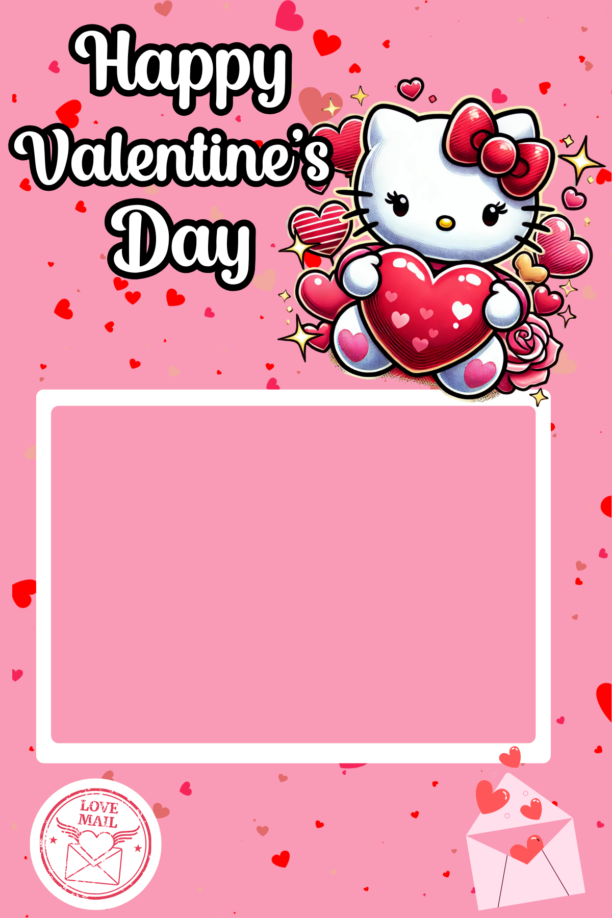 Valentine's Day Candy Gram Templates (4x6)