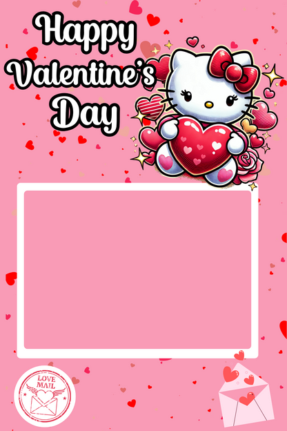 Valentine's Day Candy Gram Templates (4x6)