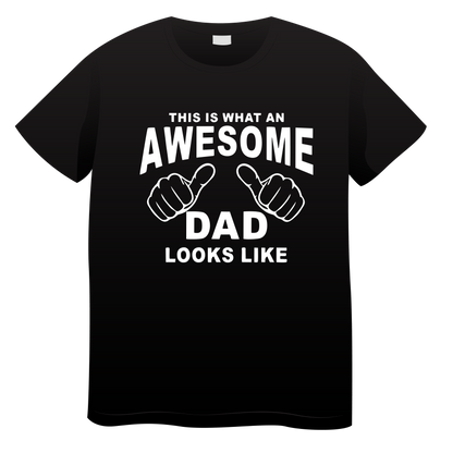 This Is What An Awesome Dad Looks Like T Shirt