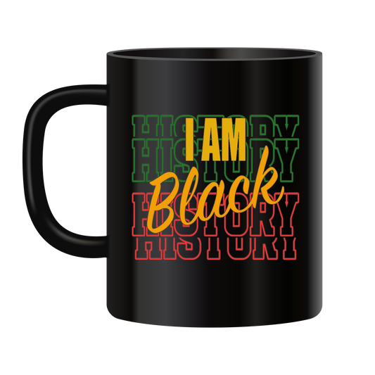 I Am Black History Mug