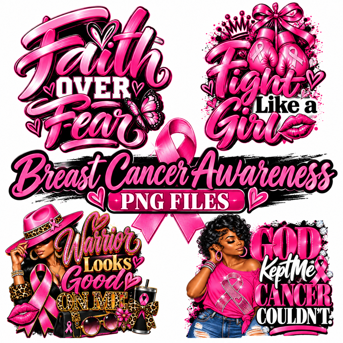 Breast Cancer Awareness PNG designs