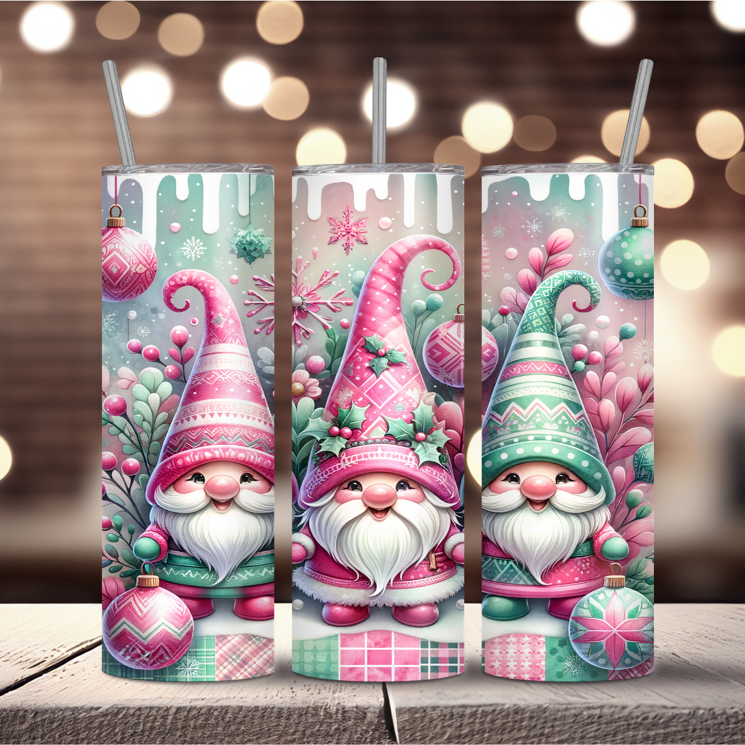 Gnome Christmas Tumblers