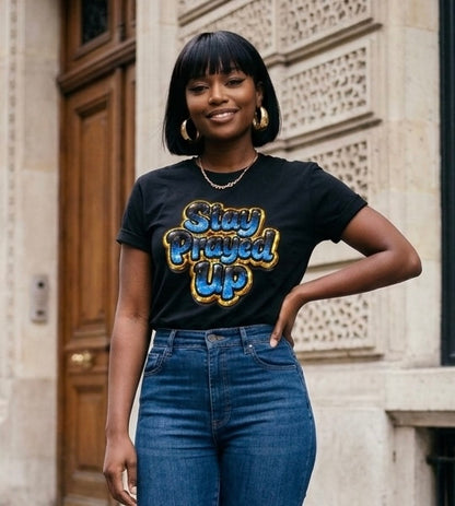 Stay Prayed Up DTF design