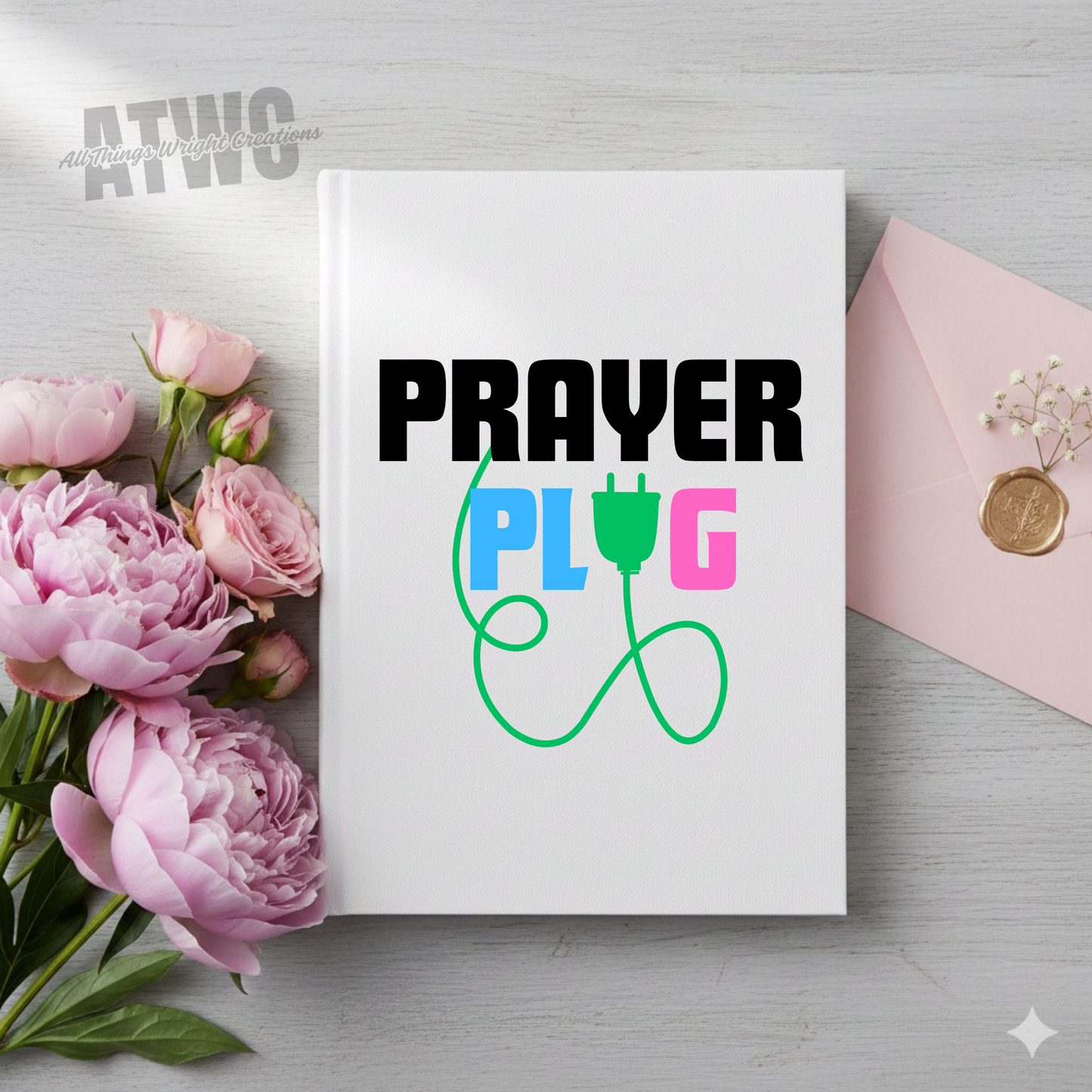 Prayer Plug Journal + Bookmark