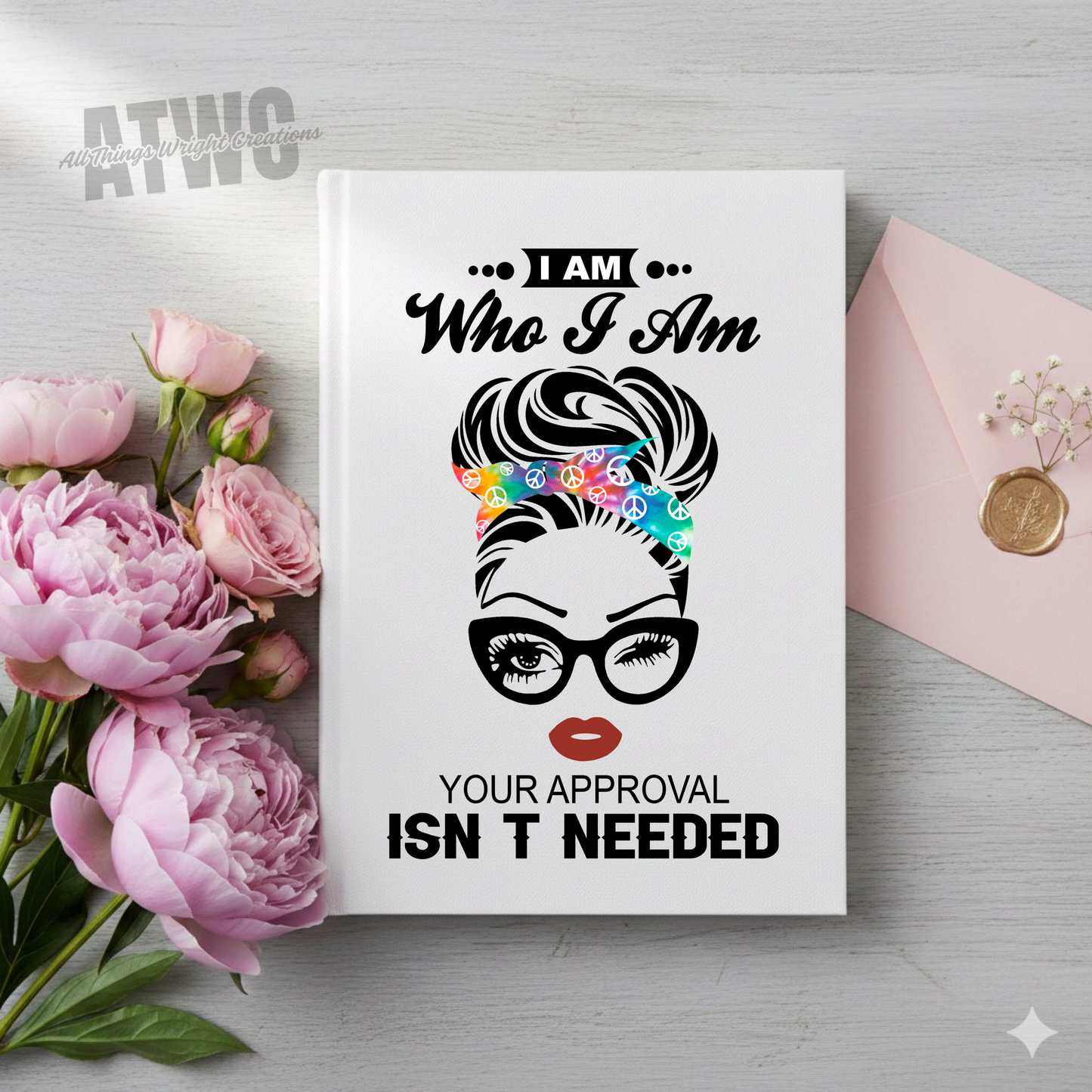 I Am Who I Am Journal + Bookmark