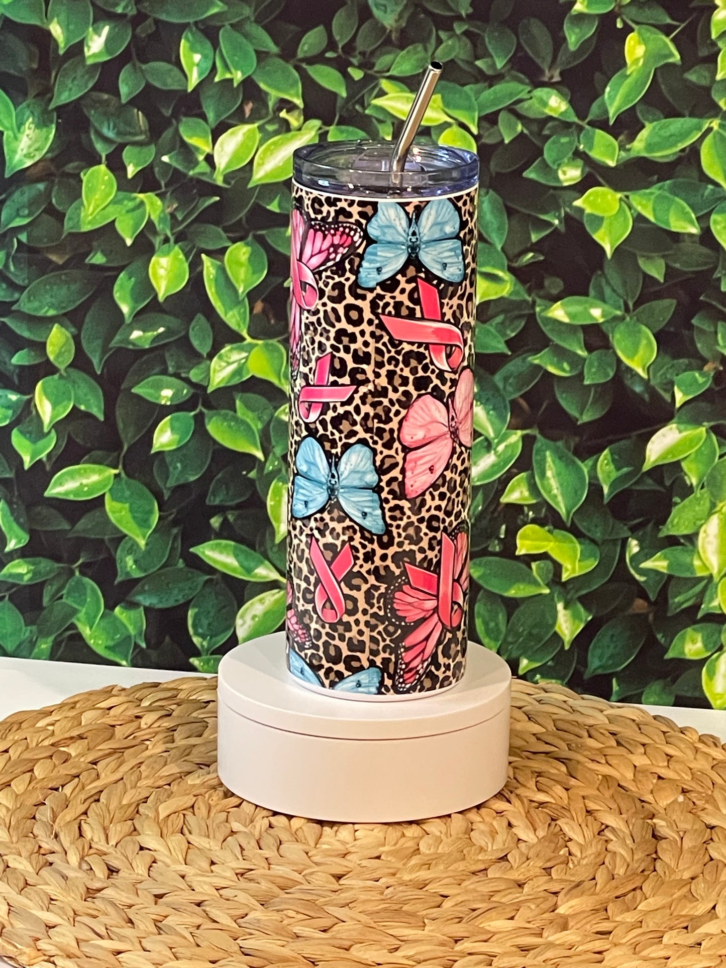 Survivor Breast Cancer Sublimation Tumbler