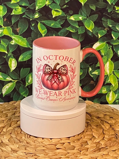 We Wear Pink T Shirt and Mug Bundle