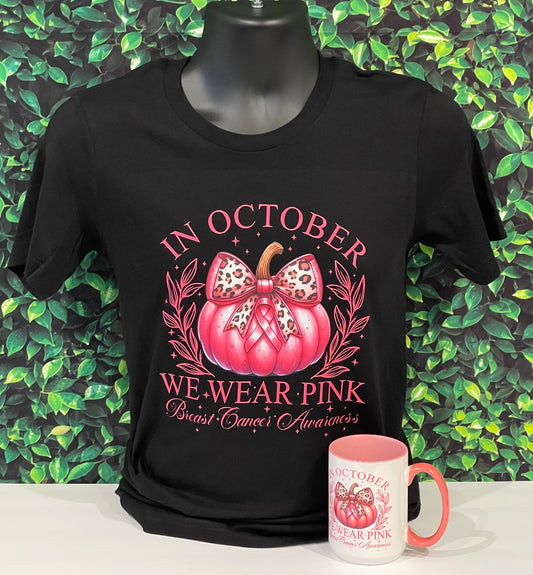 We Wear Pink T Shirt and Mug Bundle