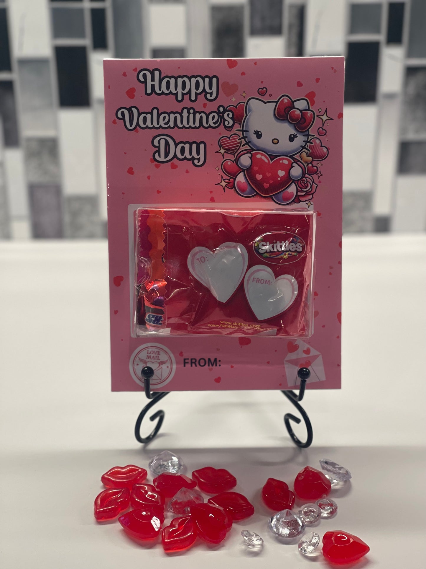 Valentine's Day Candy Gram Cards (set of 2)