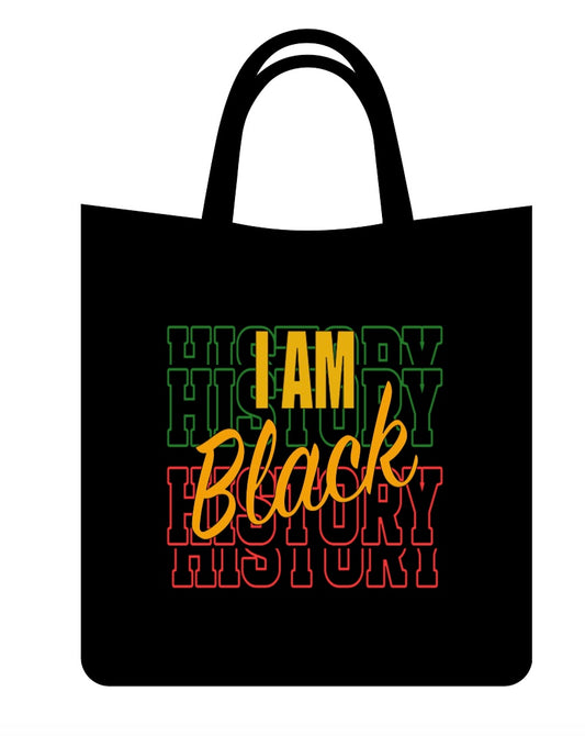 I Am Black History Tote Bag