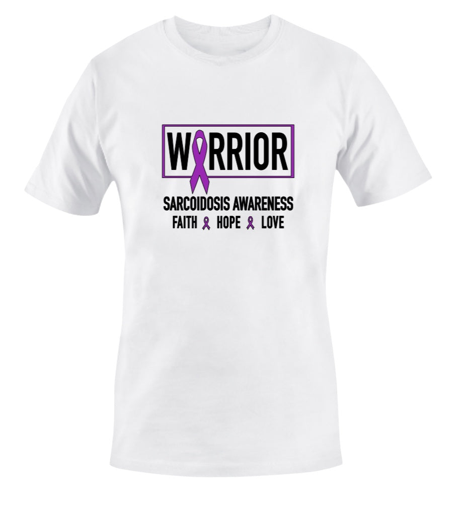 Warrior Sarcoidosis Awareness T Shirt
