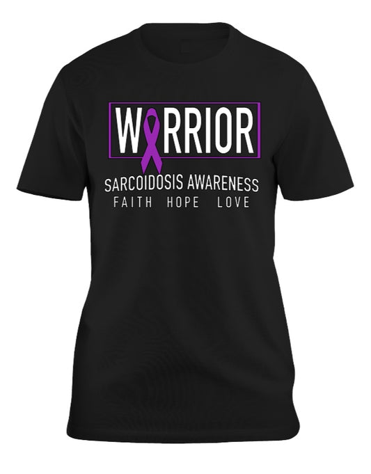 Warrior Sarcoidosis Awareness T Shirt