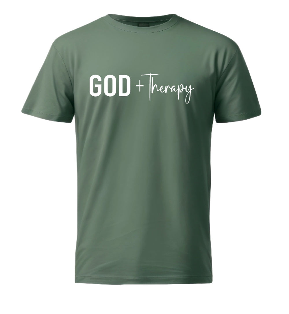 GOD + Therapy T Shirt