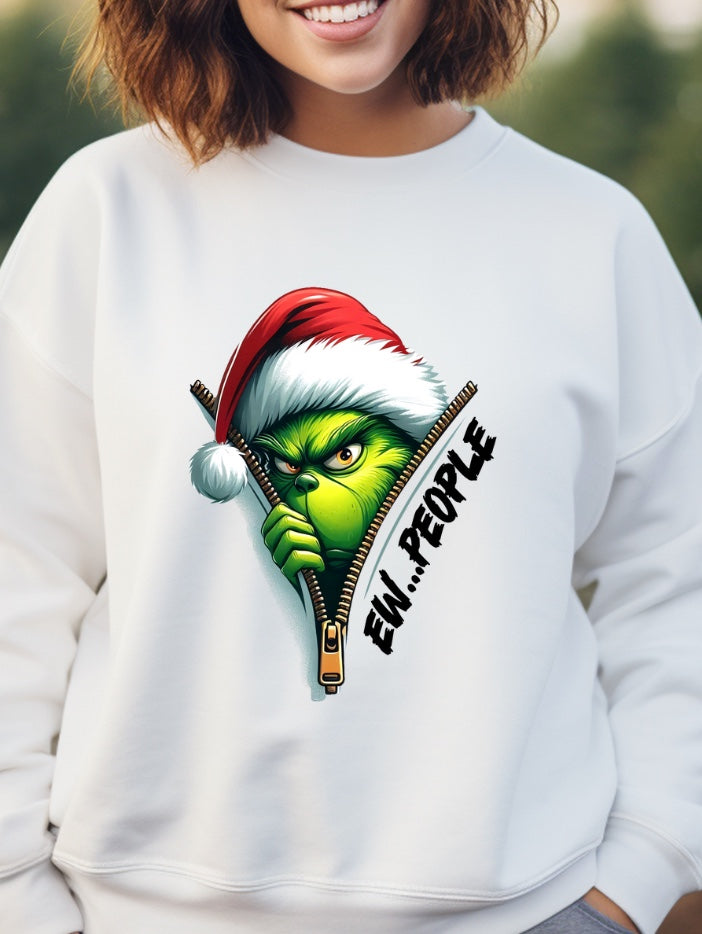 Ewww People Grinch Christmas Sweatshirt