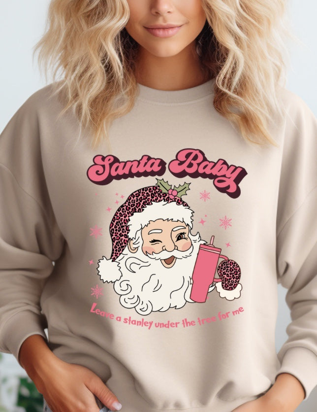 Santa Baby Christmas Sweatshirt