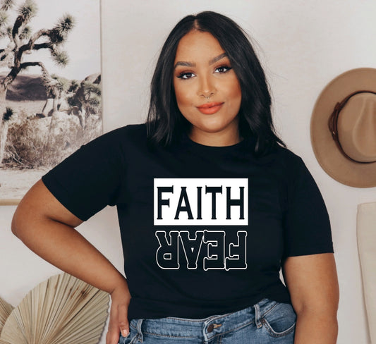 Faith Over Fear Custom T Shirt