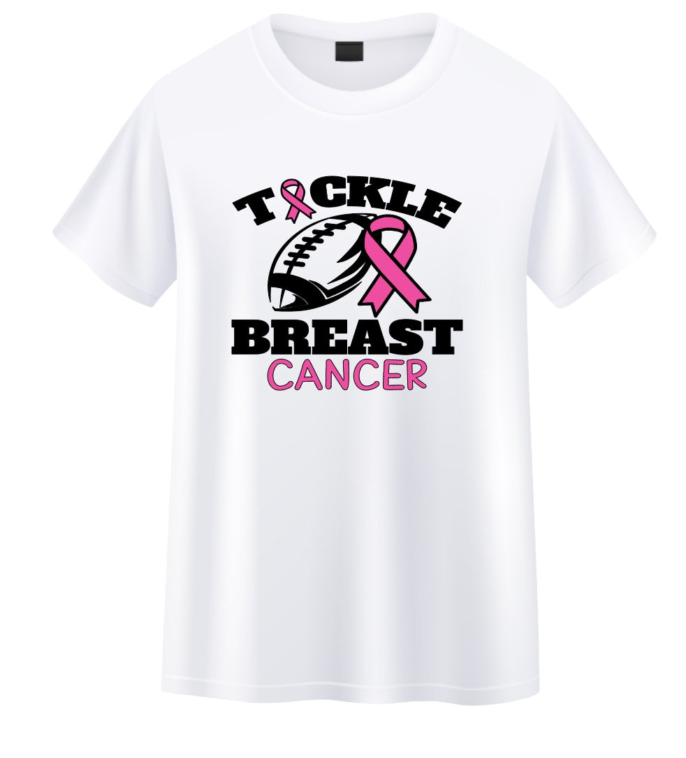 Tackle Breast Cancer T Shirt