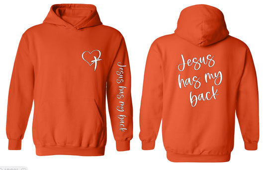 Jesus Has My Back Sweatshirt