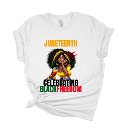 Juneteenth Celebrating Freedom T Shirt