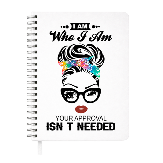 I Am Who I Am Journal + Bookmark