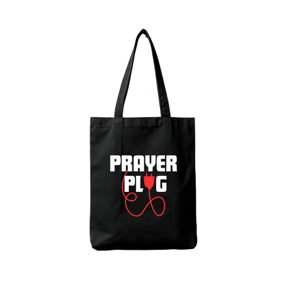 Prayer Plug Tote Bag