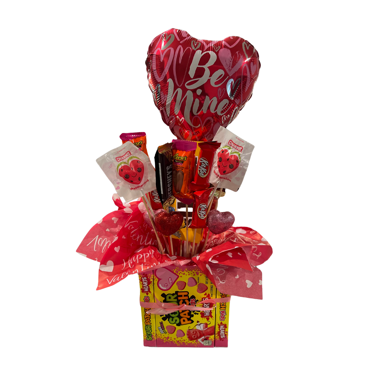 Valentine’s Day Candy Bouquet