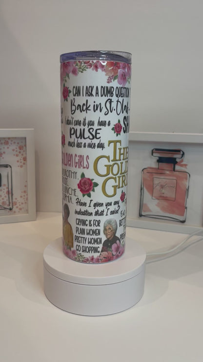 Stay Golden Sublimation Tumbler (20 oz.)