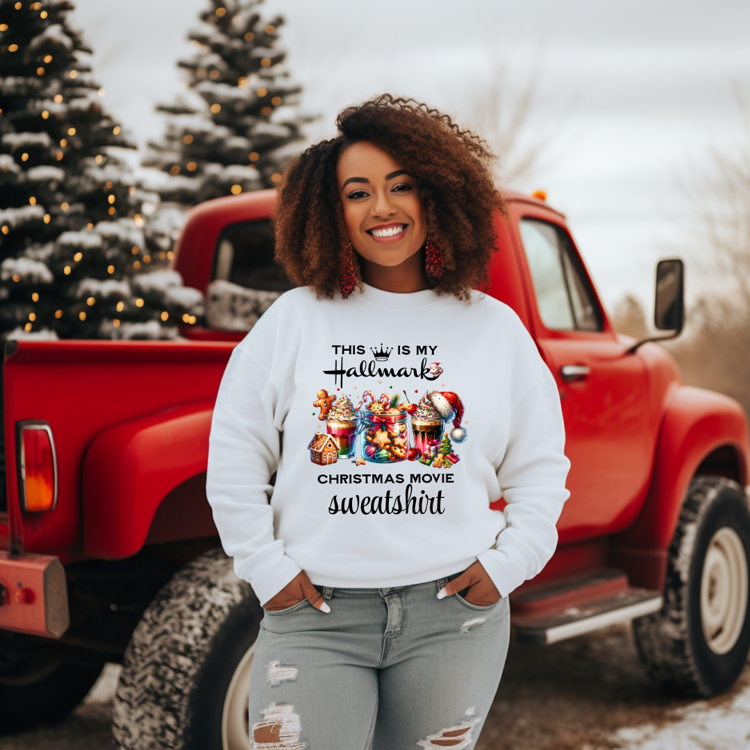 This Is My Hallmark Christmas Movie Watching Sweatshirt